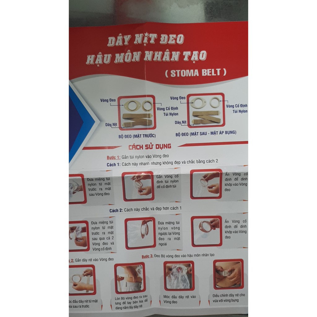 DÂY ĐEO HẬU MÔN NHÂN TẠO HOLISTER