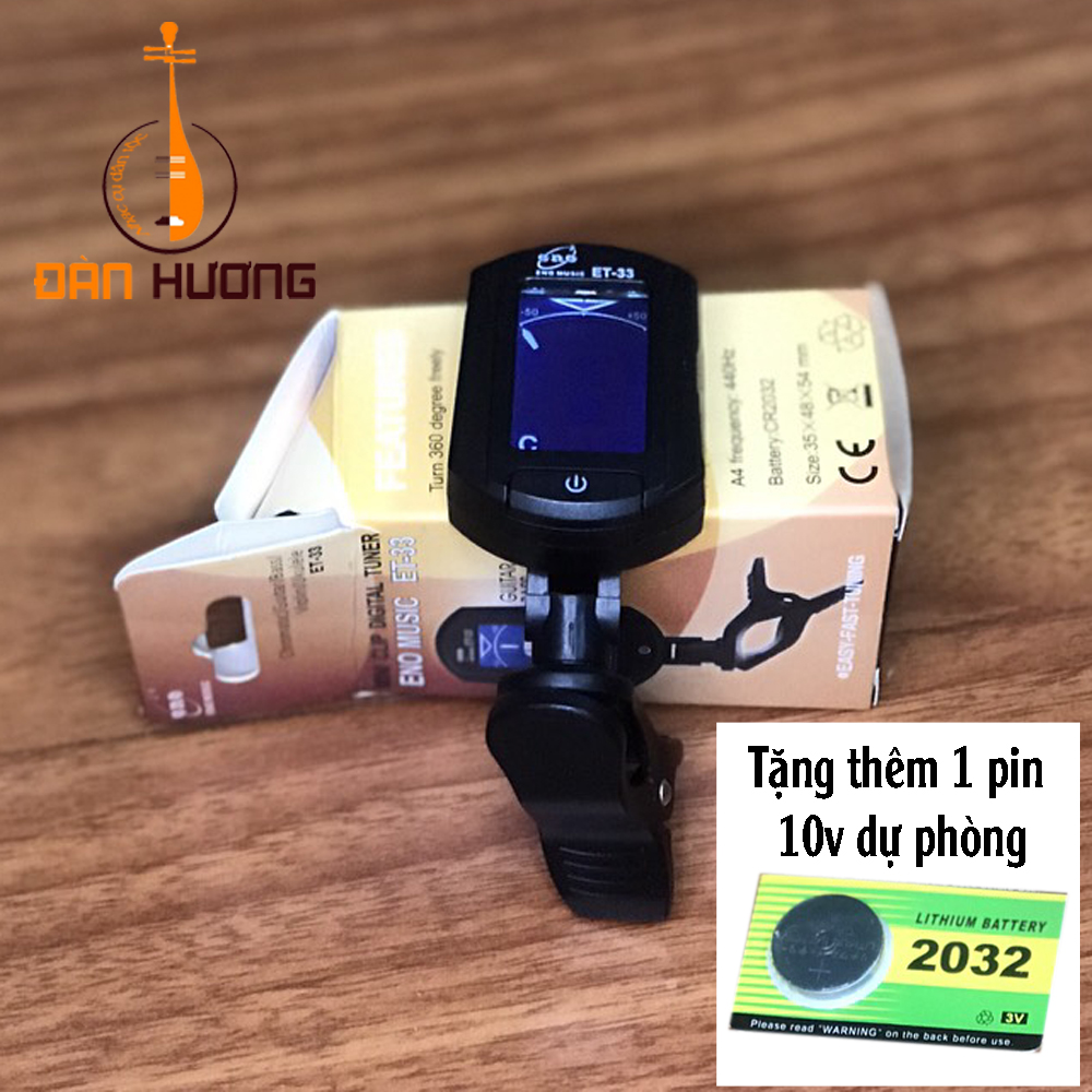 máy lên dây (tunner) đàn bầu - đàn nguyệt - đàn tranh