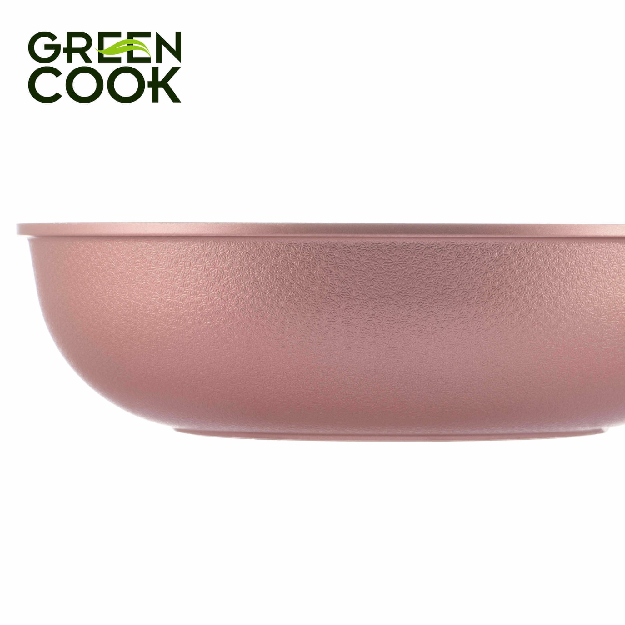 [HCM]Chảo đúc vân đá đáy từ sâu lòng 26cm Green Cook