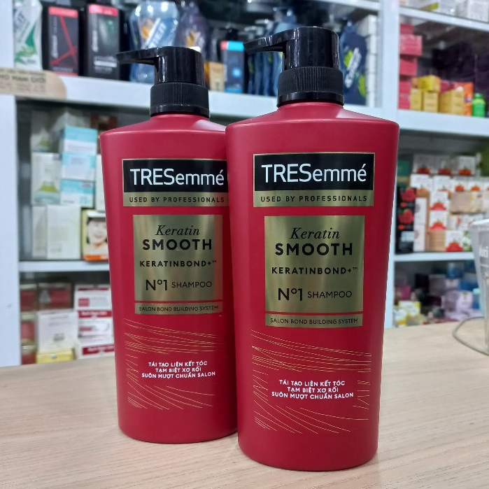 [HCM]Dầu gội TRESemme Keratin Smooth tinh dầu Argan 650ml