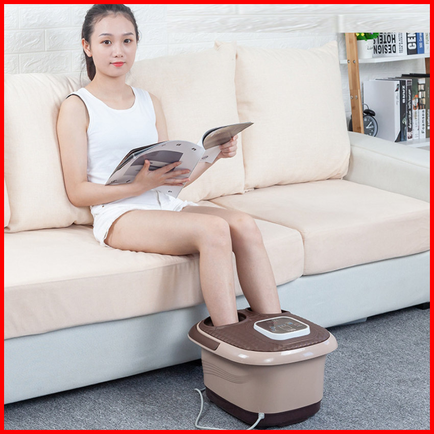 Bồn ngâm chân massage tự động Kaimedi xuất Hàn, kèm màn hình điện tử đa chức năng, kết hợp sục khí sưởi ấm hồng ngoại cao cấp, Máy ngâm chân massage, mode mới nhất, có điều khiển từ xa, giúp thải khí độc, lưu thông máu