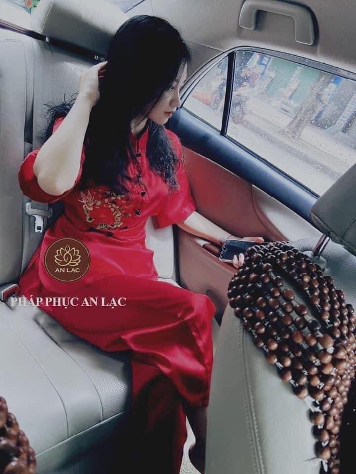 [HCM]ĐỒ LAM ĐI CHÙA THÊU HOA NỔI CAO CẤP