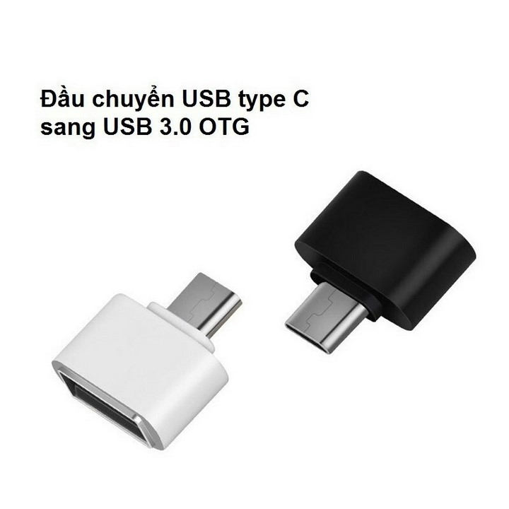 Đầu Chuyển Otg Type-C Ra Usb - Bảo Hành 1 Đổi 1