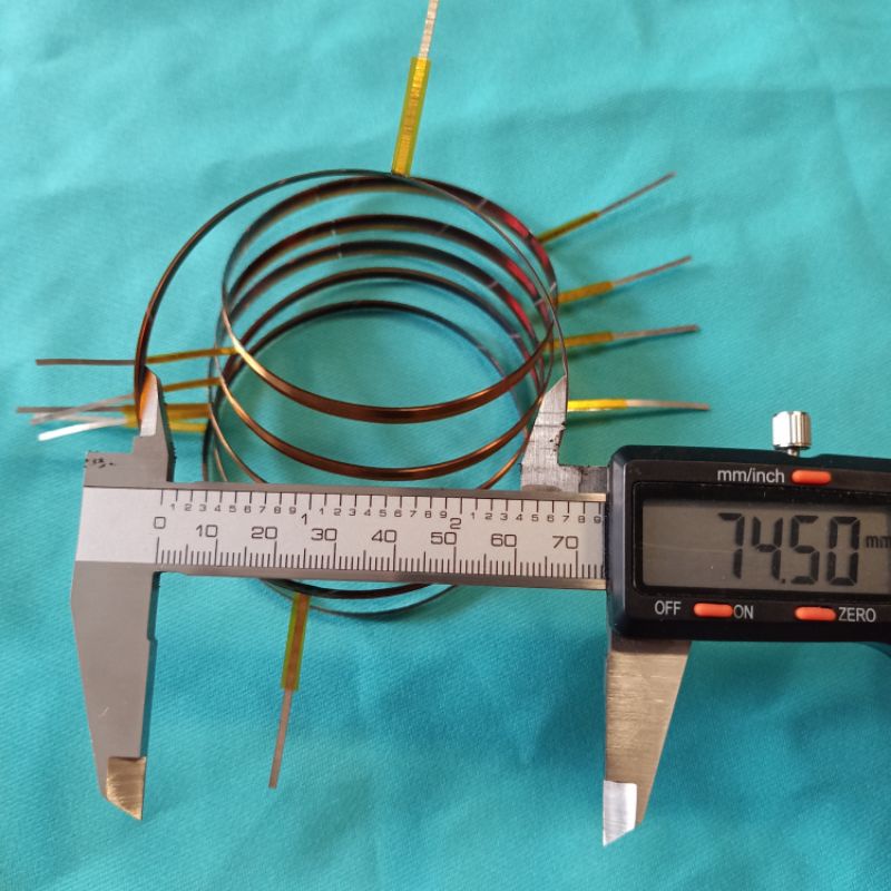 vòng coil 74.5 dây tròn ( treble 850)