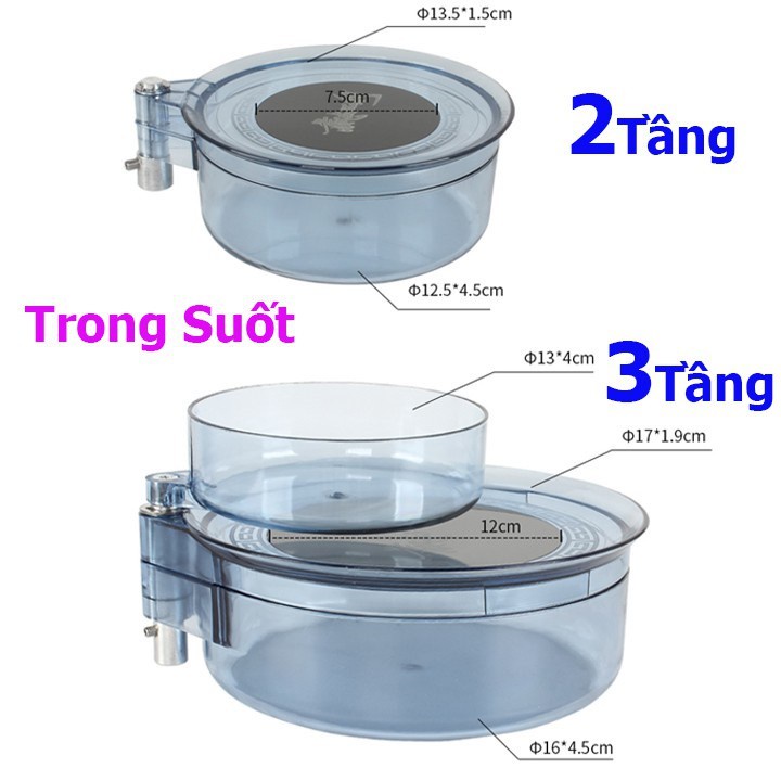 Khay Đựng Mồi Dùng Câu Đài Câu Đơn Cực Tiện Lợi