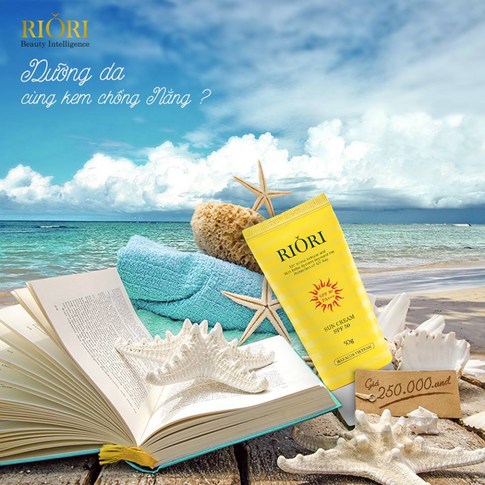 Kem Chống Nắng UV Sun Block Cream Riori