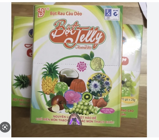 Bột rau câu Aga 25gr