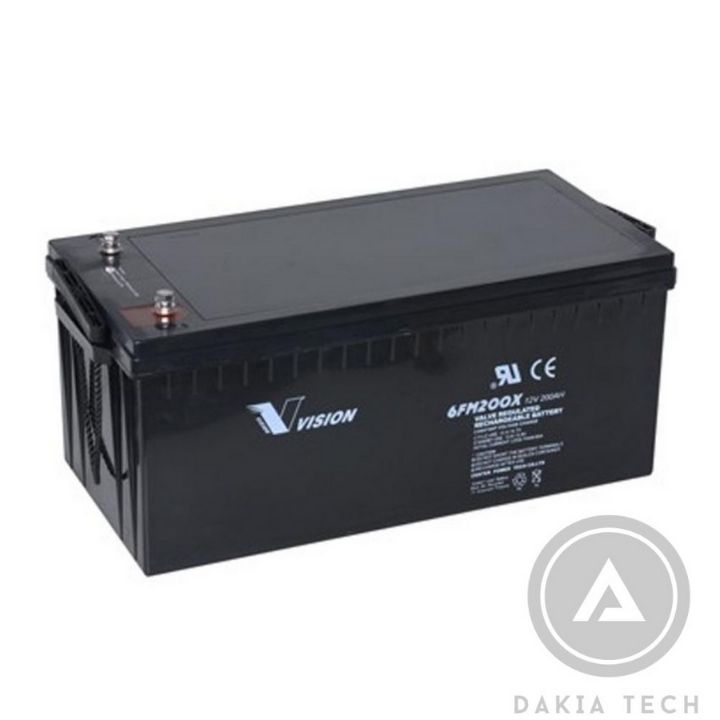Ắc quy Vision 12V 200Ah 6FM200SE-X