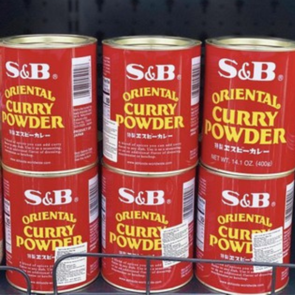 Bột cà ri Spicy Curry Powder S&B 400g