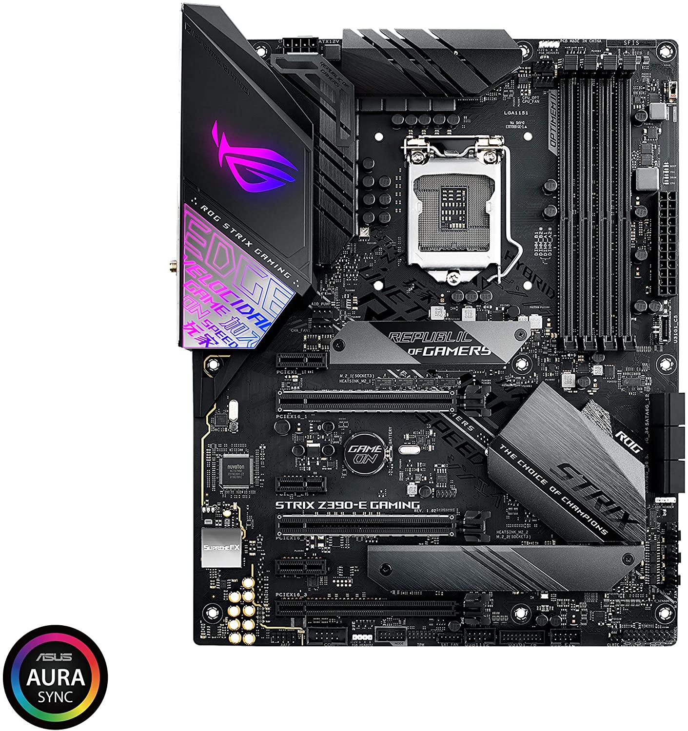 [Trả góp 0%]BO MẠCH CHỦ MAINBOARD ASUS ROG STRIX Z390-E GAMING