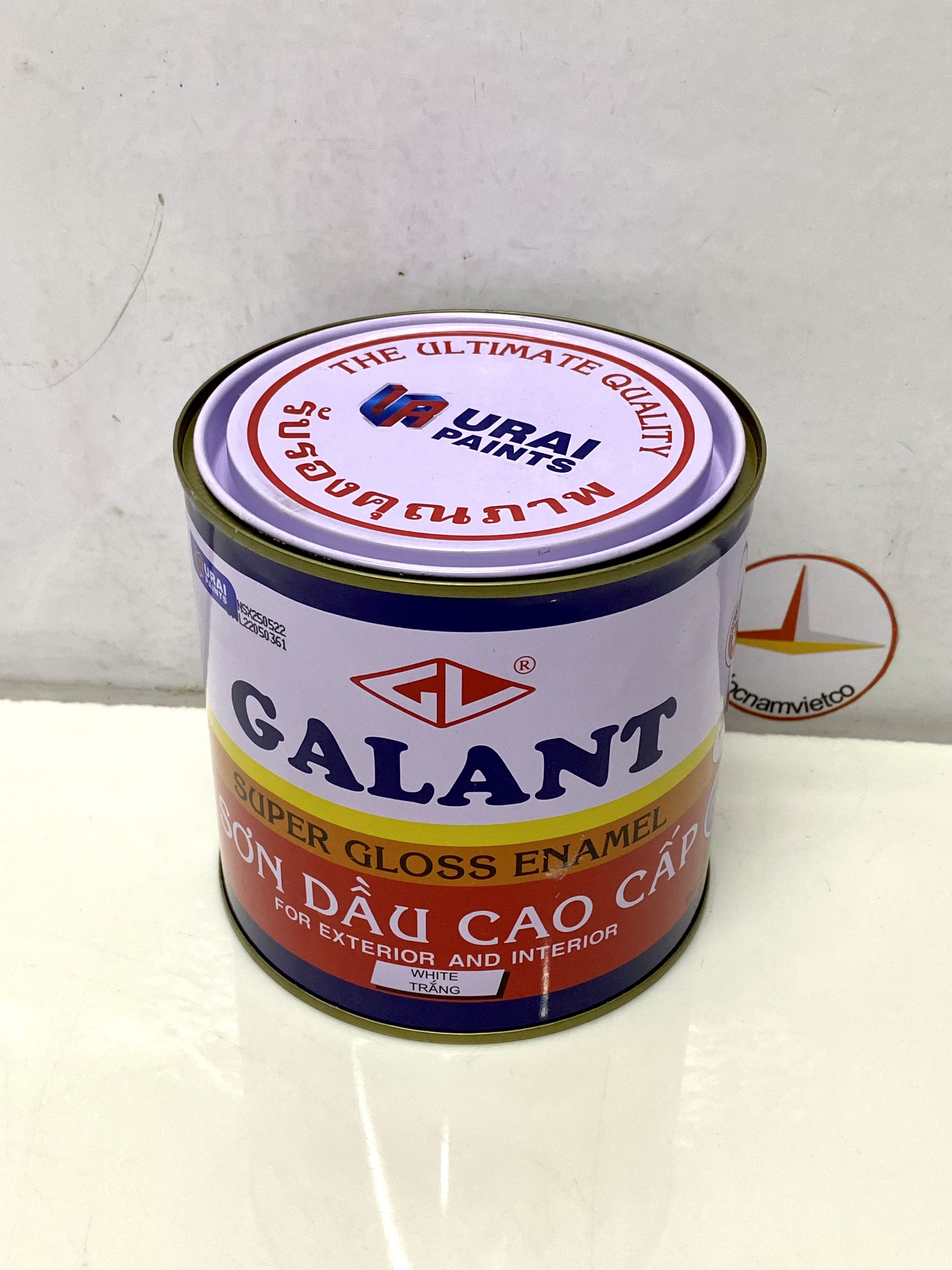 Iron and Steel Paint, White Galant Oil Paint 500 800ml
