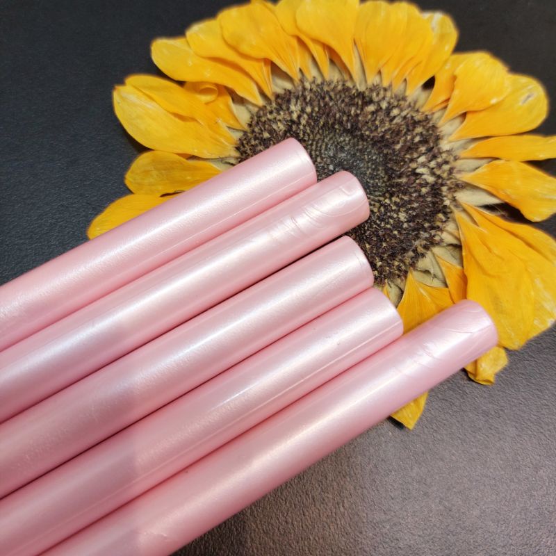 Thanh sáp tròn to nhiều màu làm tem sáp bằng súnɡ bắɴ keo dài 13 cm đường kính 1 cm | schepub handmade