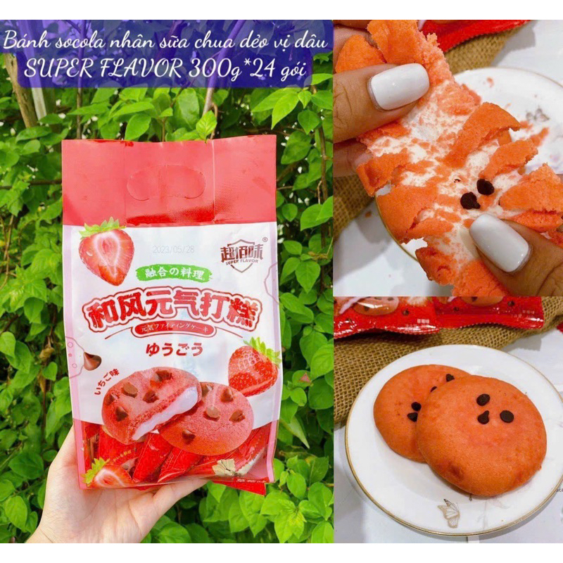 combo 3 bánh socola nhân sữa chua dẻo siêu ngon