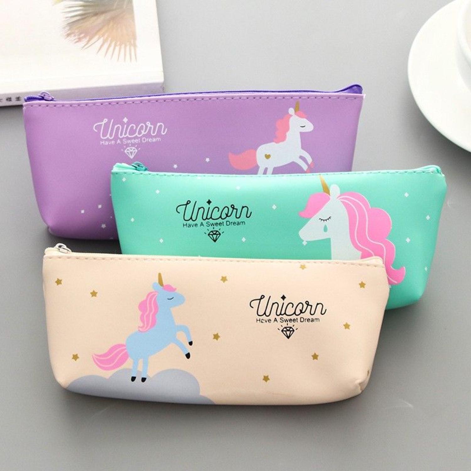 Bóp vải đựng bút Canvas hình animal