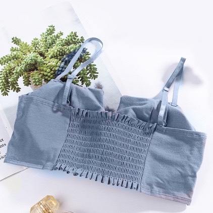 Áo Ngực 2 Dây Cotton DAN L&U Mút Mỏng 2 quây 1805