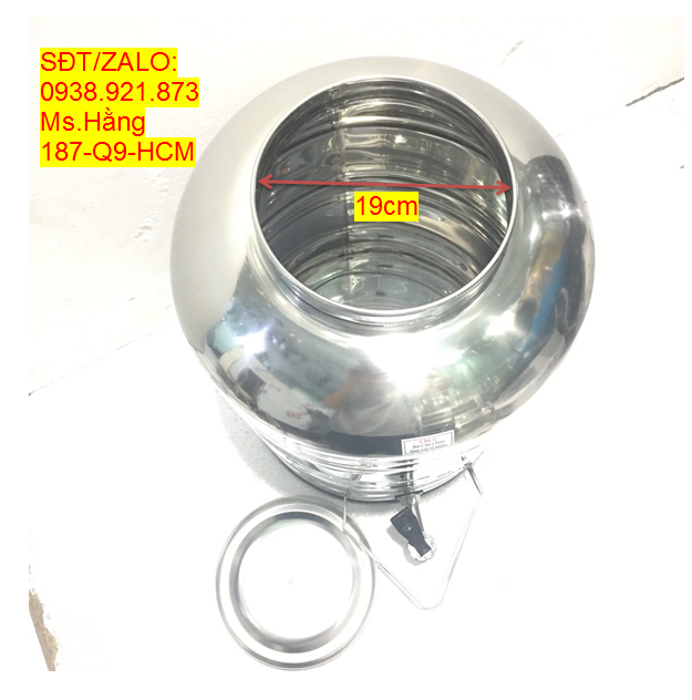 Bình Chứa Nước Inox Loại 50 Lít