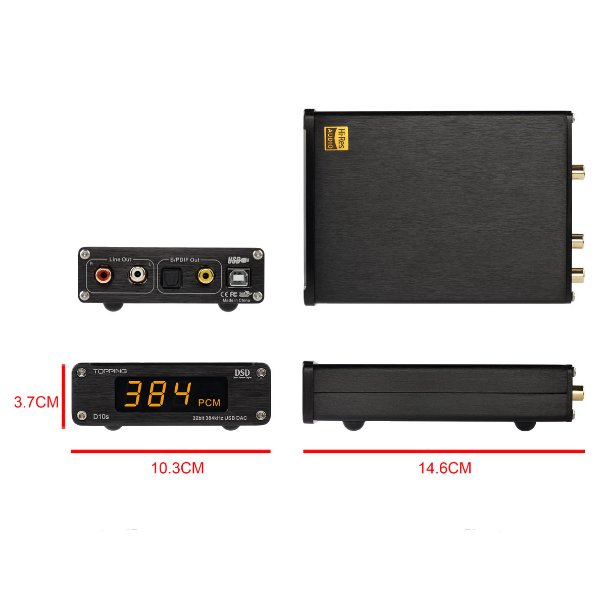 DAC giải mã Topping D10s