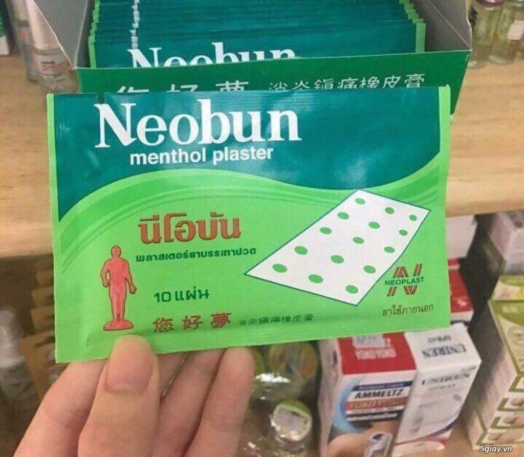 cao dán neobun thái lan