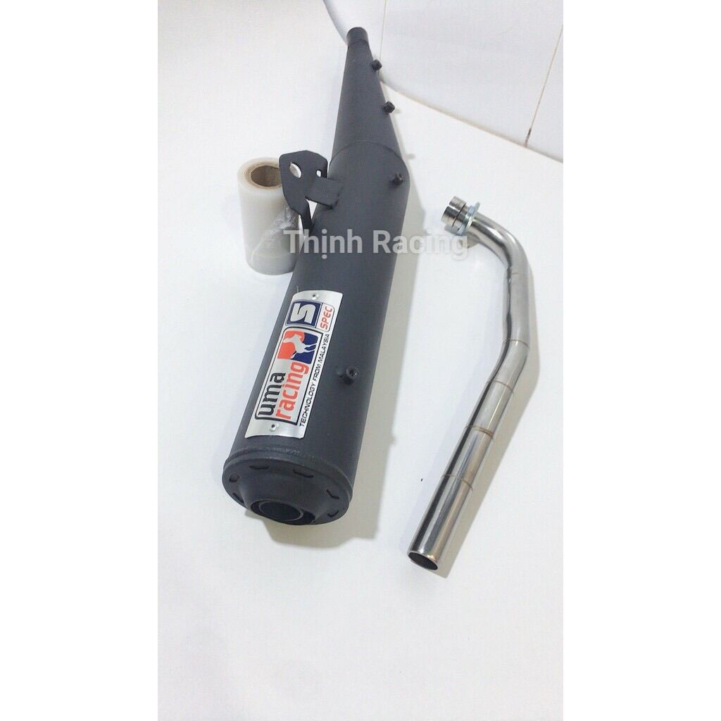 Pô Uma kiểu Spark gắn Wave A đời cũ, Wave nhỏ, Wave zx, Cub , Dream Âm thanh trầm ấm rất hay