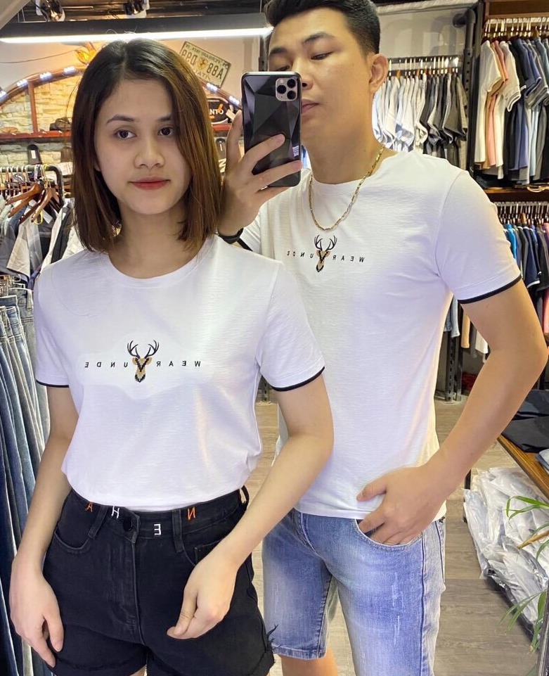 [HCM]ÁO THUN CẶP NAM NỮ THỜI TRANG 2020 SEVENSHOP89 6CD