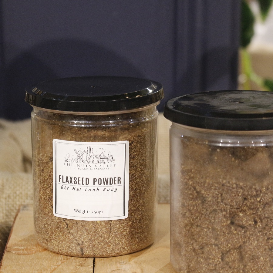 Bột Hạt Lanh và Hạt Lanh Nâu - FLAXSEEDS The Nuts Valley