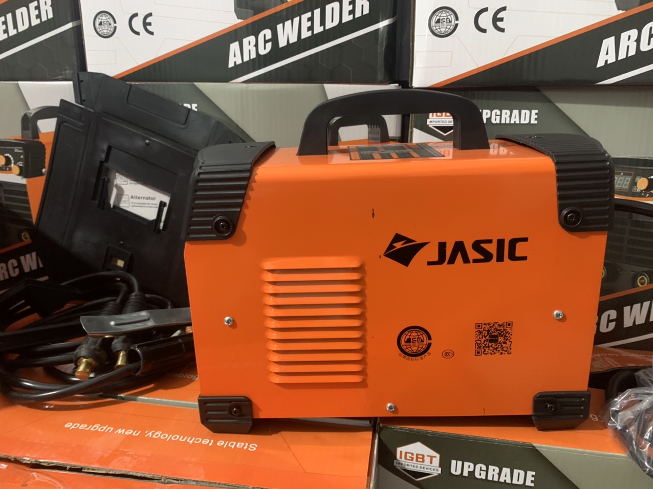 (NEW 2022)MÁY HÀN ĐIỆN TỬ JASIC ARC 300A-2 NÚM ĐIỀU CHỈNH