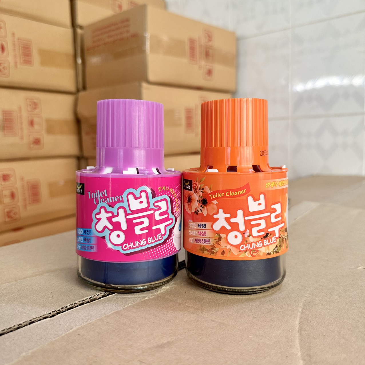 [HCM][Siêu thơm siêu sạch] Cốc thả bồn cầu Hàn Quốc