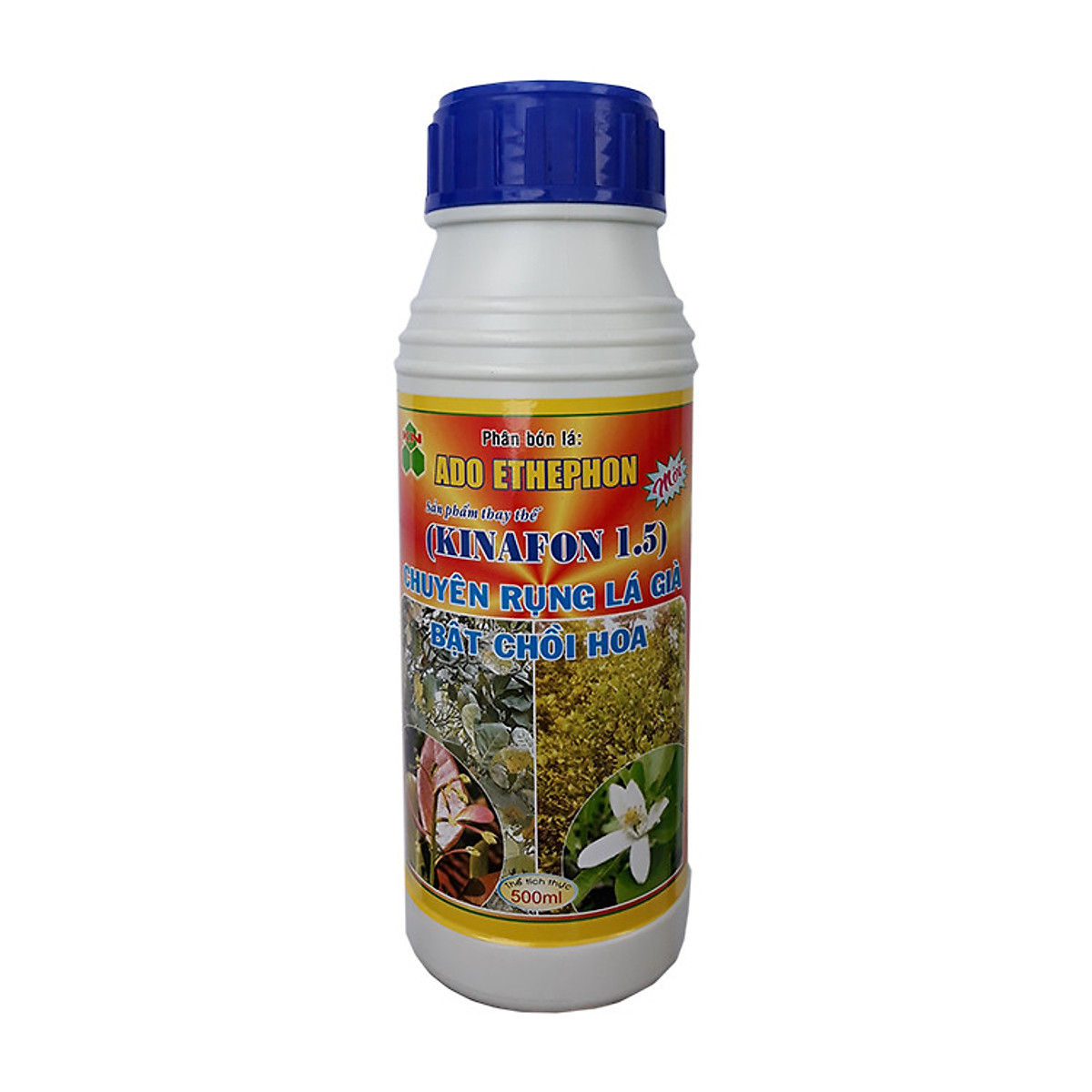 Phân bón lá KINA ADO ETHEPHON chuyên rụng lá già - bật mầm hoa - Thúc ra nhiều hoa chai 500ml | Phởms Market