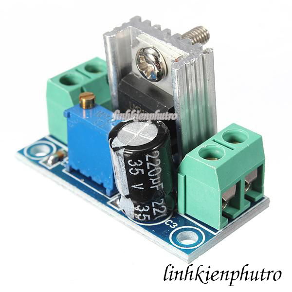 Module nguồn hạ áp lm317 dc-dc