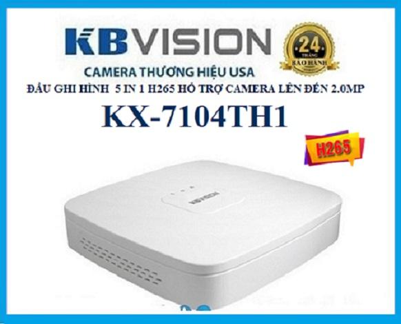 [HCM]KX-7104TH1 đầu ghi 4 cồng kbvision