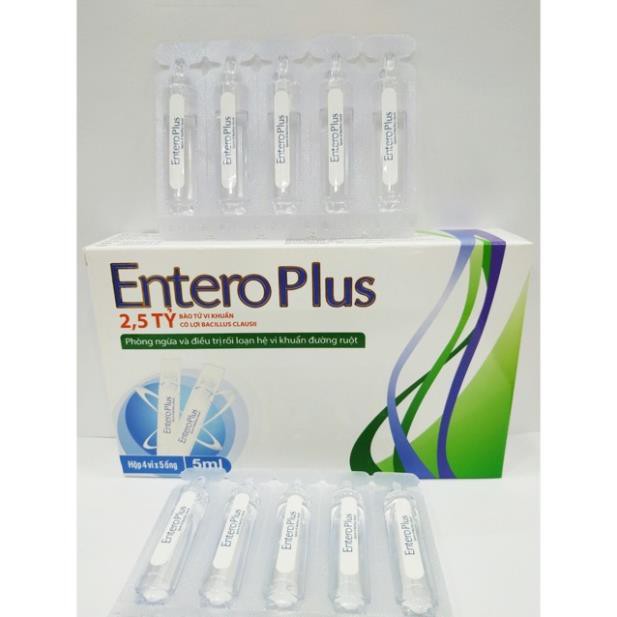 Men Vi Sinh Entero Plus Cân Bằng Hệ Vi Sinh Đường Ruột Hộp 20 Ống
