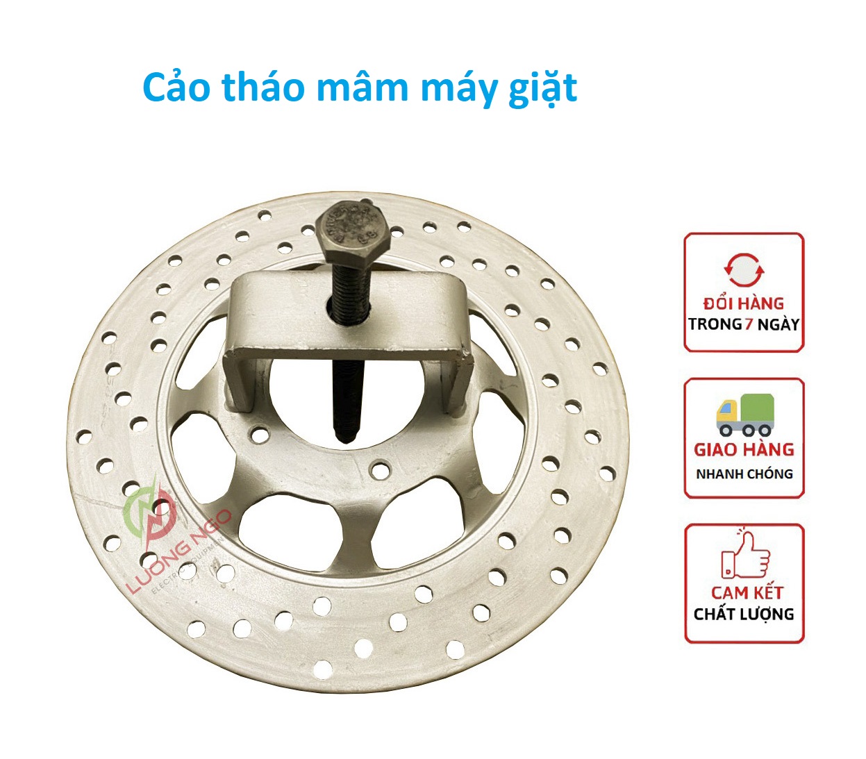 Vam xoáy tháo mâm máy giặt - Cảo mâm máy giặt loại 1