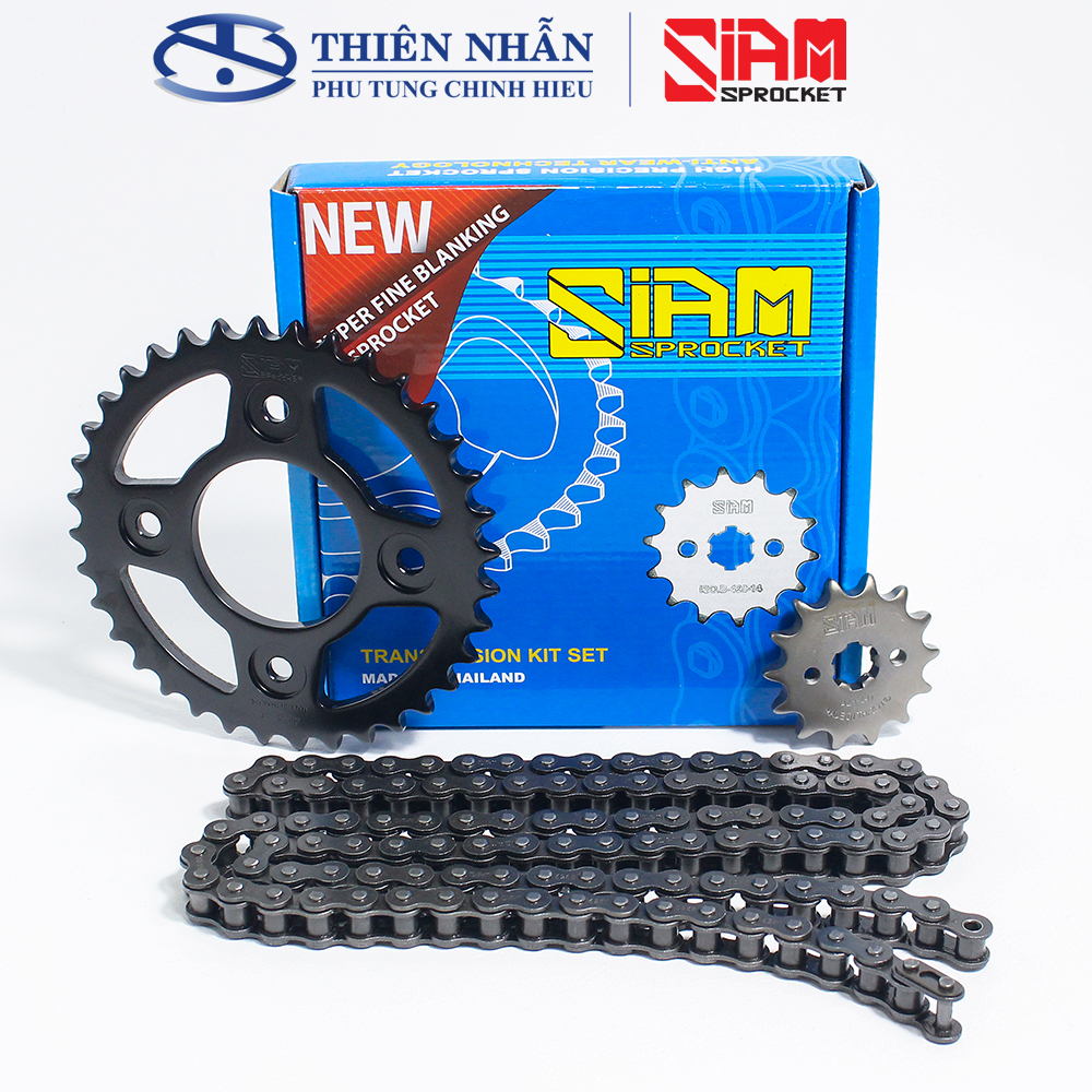 Nhông sên dĩa siam xe futute 2, future 125, future x, future neo; wave rs, wave rsx, wave s100, wave s110, wave alpha mới; dream 110 ; blade 110