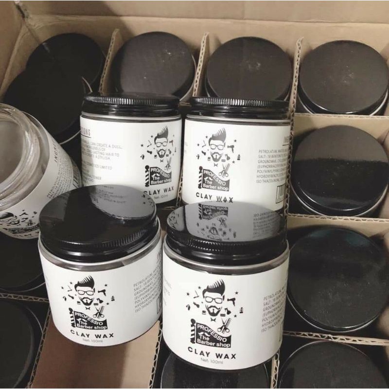 Sáp vuốt tóc nam Clay Wax thơm giữ nếp