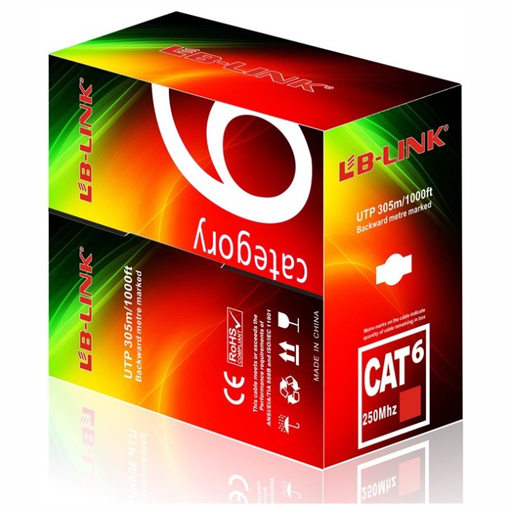 Cuộn cat6 lblink 305m