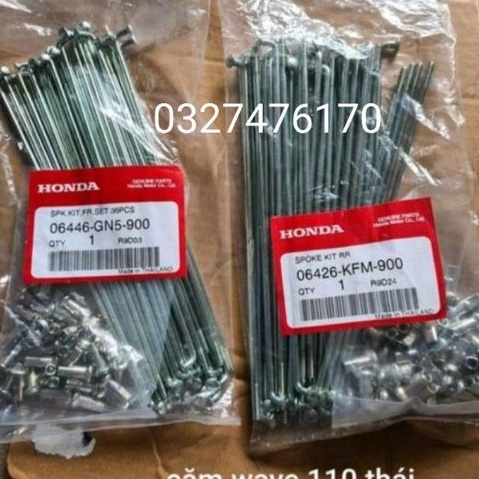 Bộ đũa căm nan hoa vành xe DREAM thái zin honda
