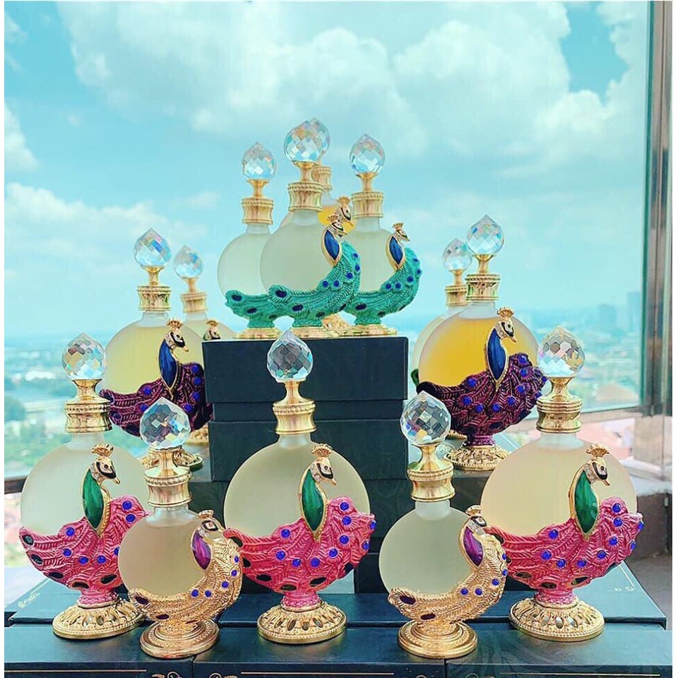 [FREE SHIP] Tinh Dầu Nước Hoa Dubai Con Công 15ML - 35ML