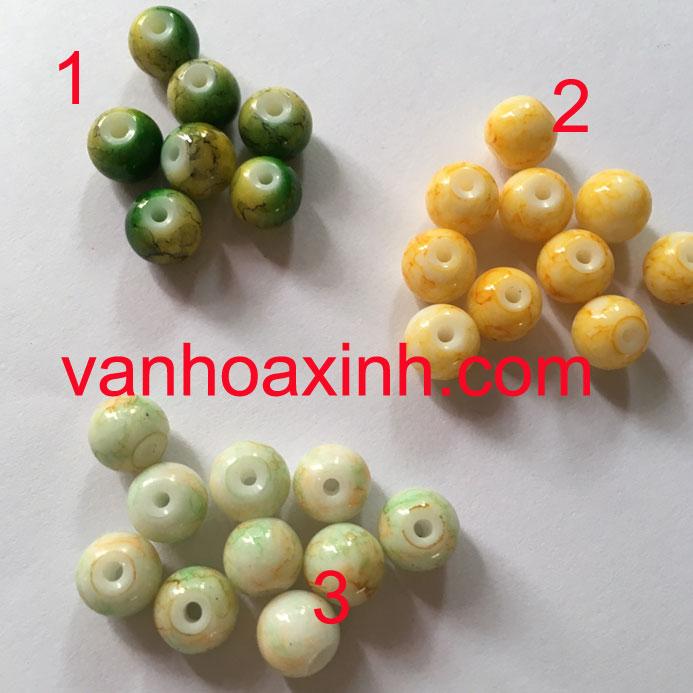 24 hạt đá vân đẹp size 8mm RS105AN (chọn mẫu)