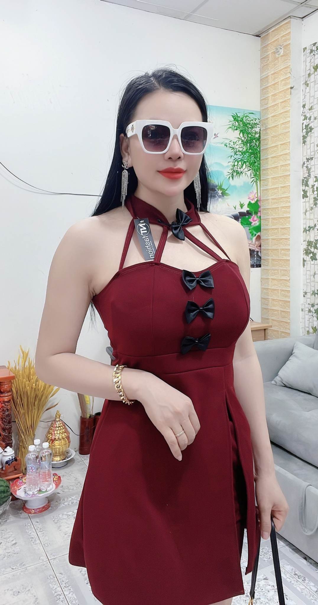 SÉT ĐẦM KÈM QUẦN XINH XẮN