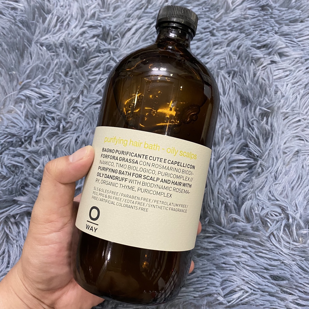 [HCM]Dầu gội chống gàu dành cho tóc dầu No Dandruff Hair Bath OWAY - Oily Scalps 950ml