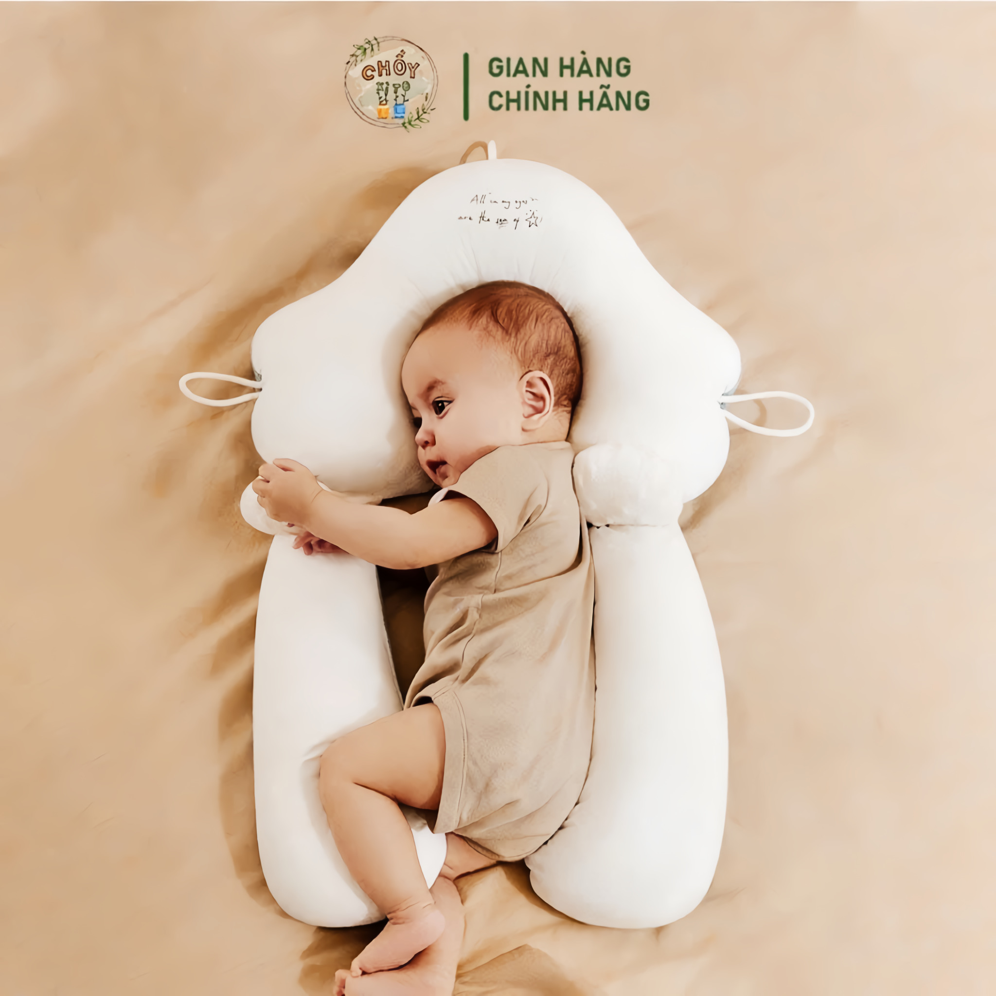 gối chống bẹp đầu cho trẻ em