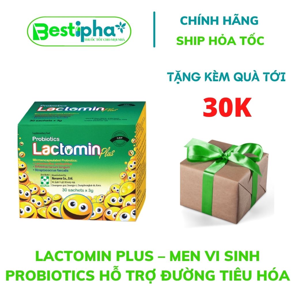 Lactomin Plus – Men vi sinh Probiotics hỗ trợ đường tiêu hóa