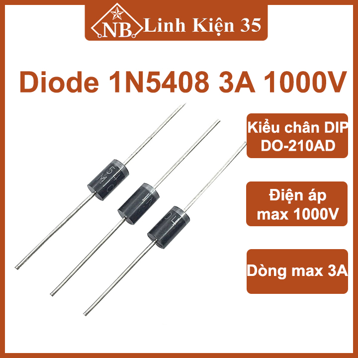 Diode 1n5408 3a 1000v