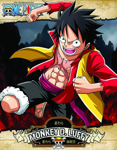 Tranh xếp hình 63 mảnh - Monkey D.Luffy