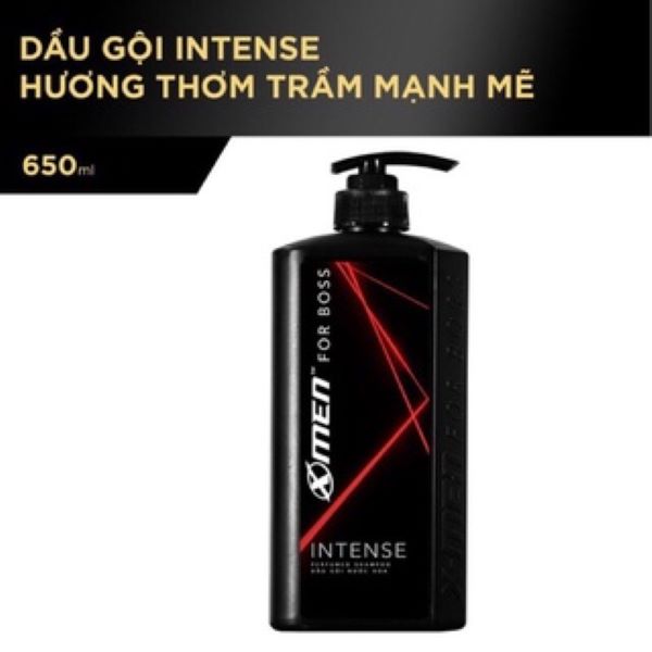 Dầu gội Xmen for Boss Intense 650g