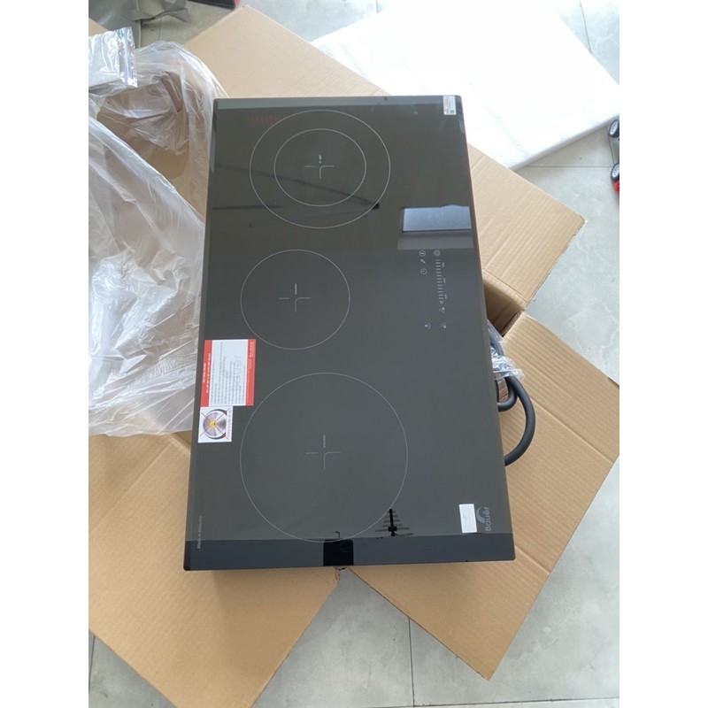 Bếp từ Bauer BE 33SE ✅[TẶNG HÚT MÙI KÍNH CONG] -Bếp từ ba [1 hồng ngoại + 2 từ] nhập khẩu Malaysia