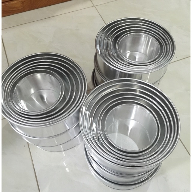 [HCM]KHUÔN TRÒN GIA CÔNG ĐẾ LIỀN 20CM