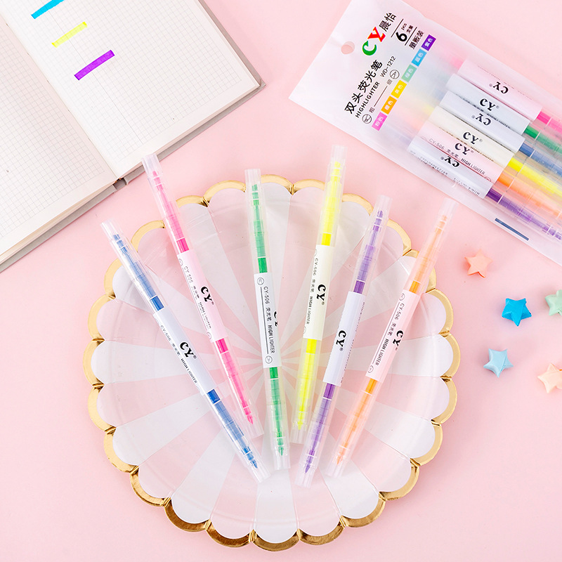 Set bút highlight nhiều mẫu