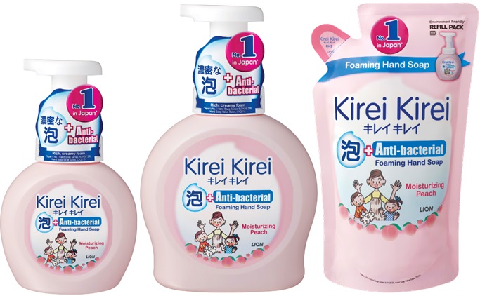 Bọt Rửa Tay Kirei Kirei Hương Đào