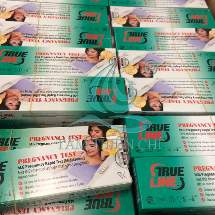 [HCM]Bút thử thai hCG Trueline hộp 1 cây